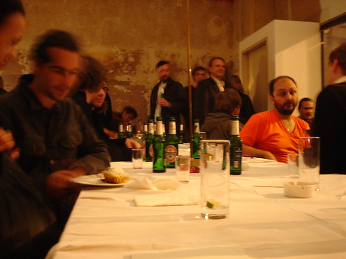 Essen bei DEO. Oktober 2005