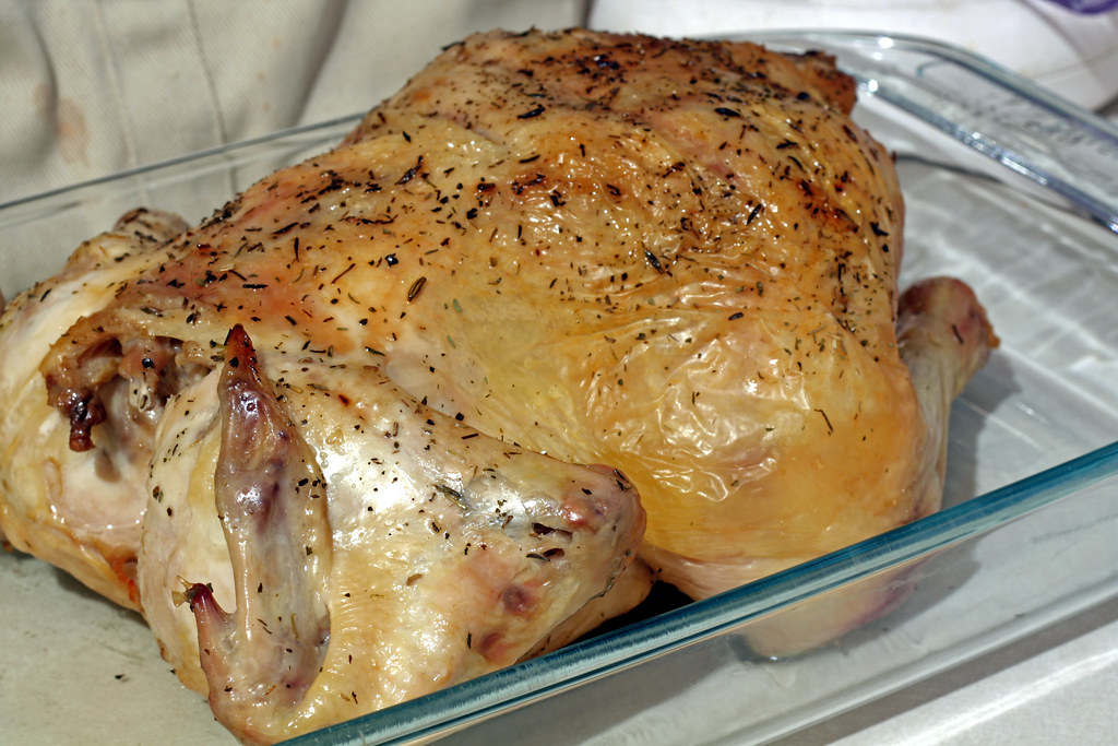 easy roasted chicken