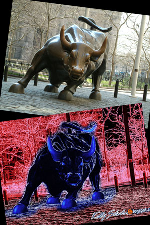 Wall Street Blue Bull