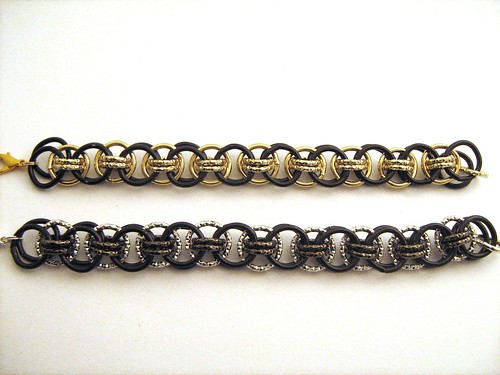 Bracciali in chainmail by Cristina Crijoux