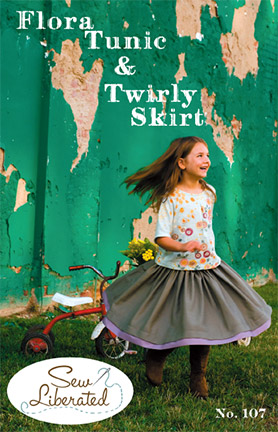 Flora Tunic and Twirly Skirt pattern