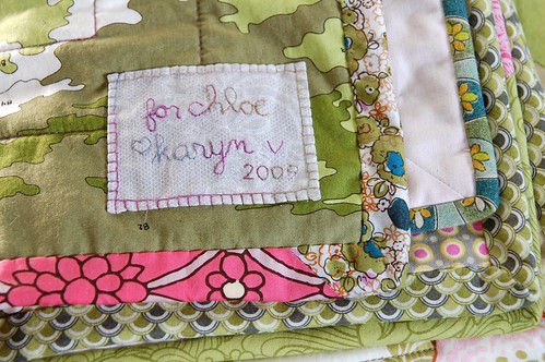 Nine Patch Baby Quilt