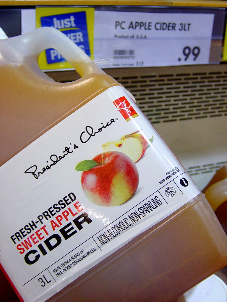 Wow, 99 cent for all that cider?