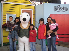 The gang with Snoopy