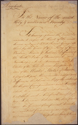  Treaty of Paris (page 1) 