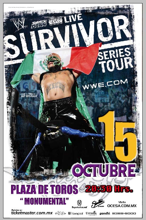 WWE Survivor Series Tour México 2009 - Monterrey, Puebla y DF