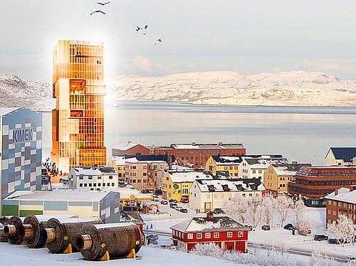 rendering of the Norwegian Barents Secretariat (by: Reiulf Ramstad Architects via BarentsObserver.com)