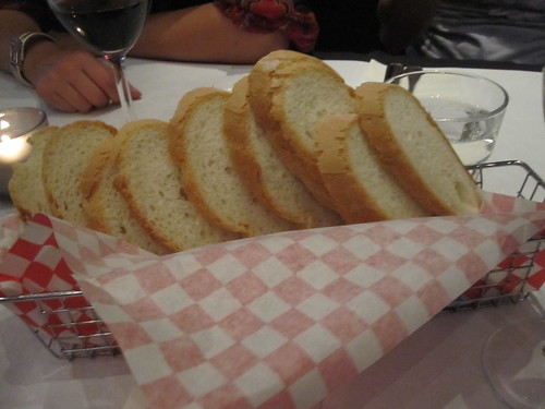 The bread basket at Macaroni