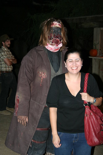 Alma and a zombie