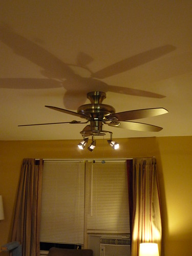 New ceiling fan/light by you.