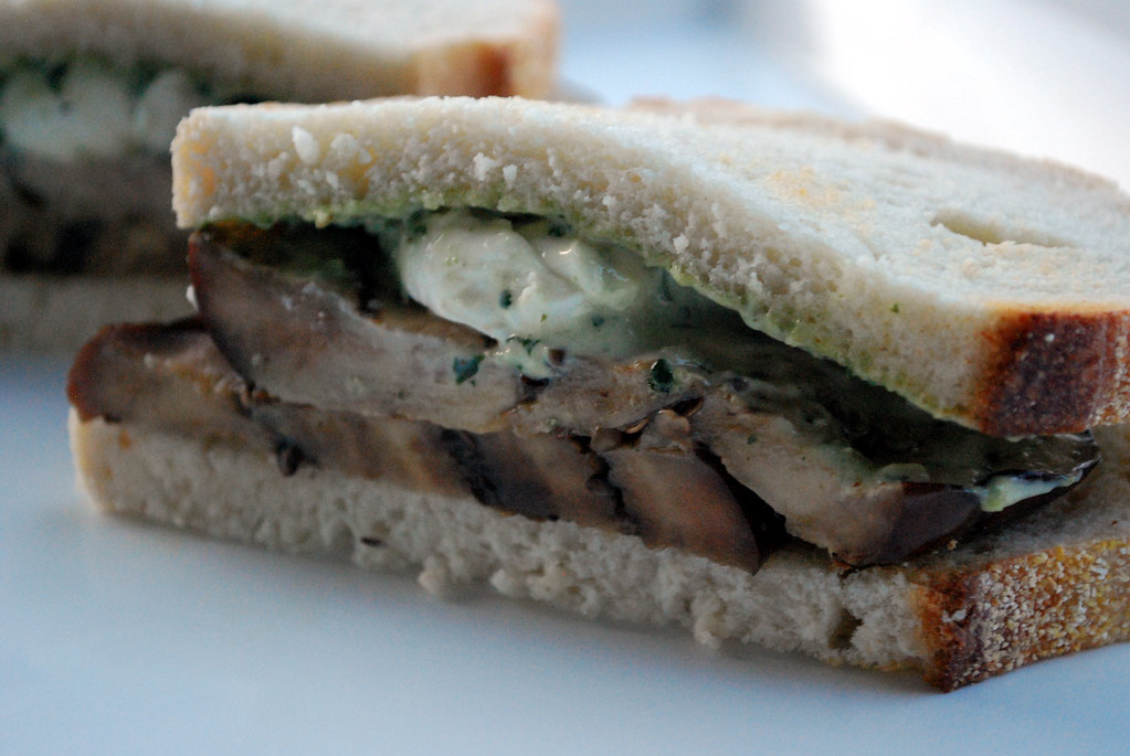 SE Grilled Eggplant Sandwich