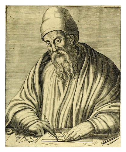 005-Euclides-Les vrais pourtraits et vies des hommes illustres grecz, latins et payens 1584-André Thevet