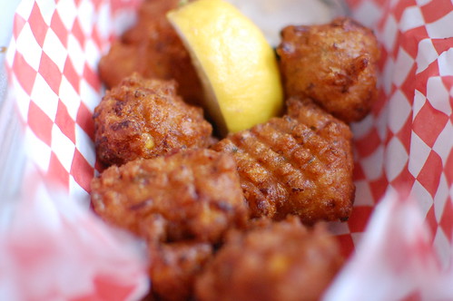 Lobster fritters