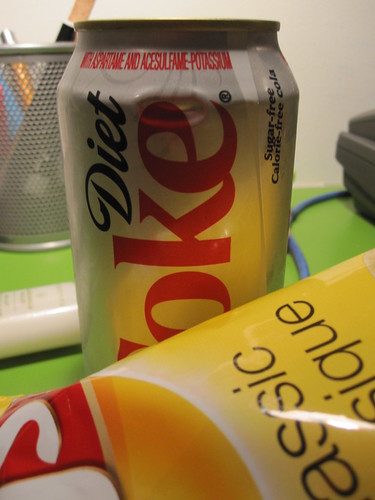Diet Coke and chips - $2.50