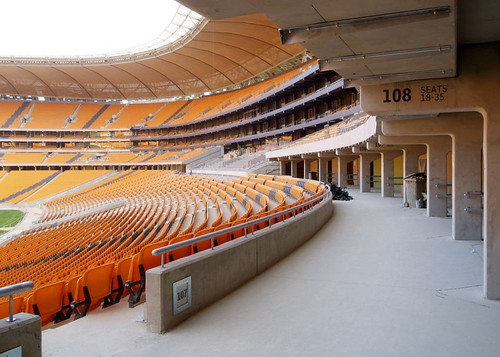 interior estadio FNB Soccer City de Johannesburgo