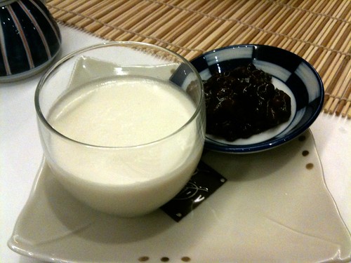 Dessert: Tofu Pudding with Red Bean