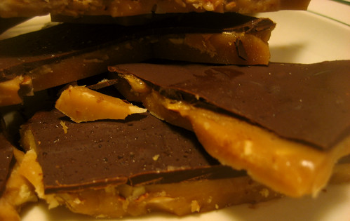 almond butter toffee