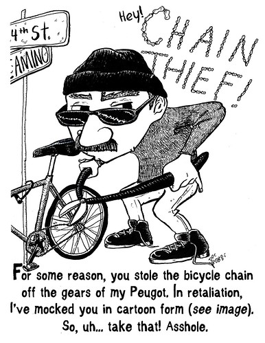 Hey, chain thief!