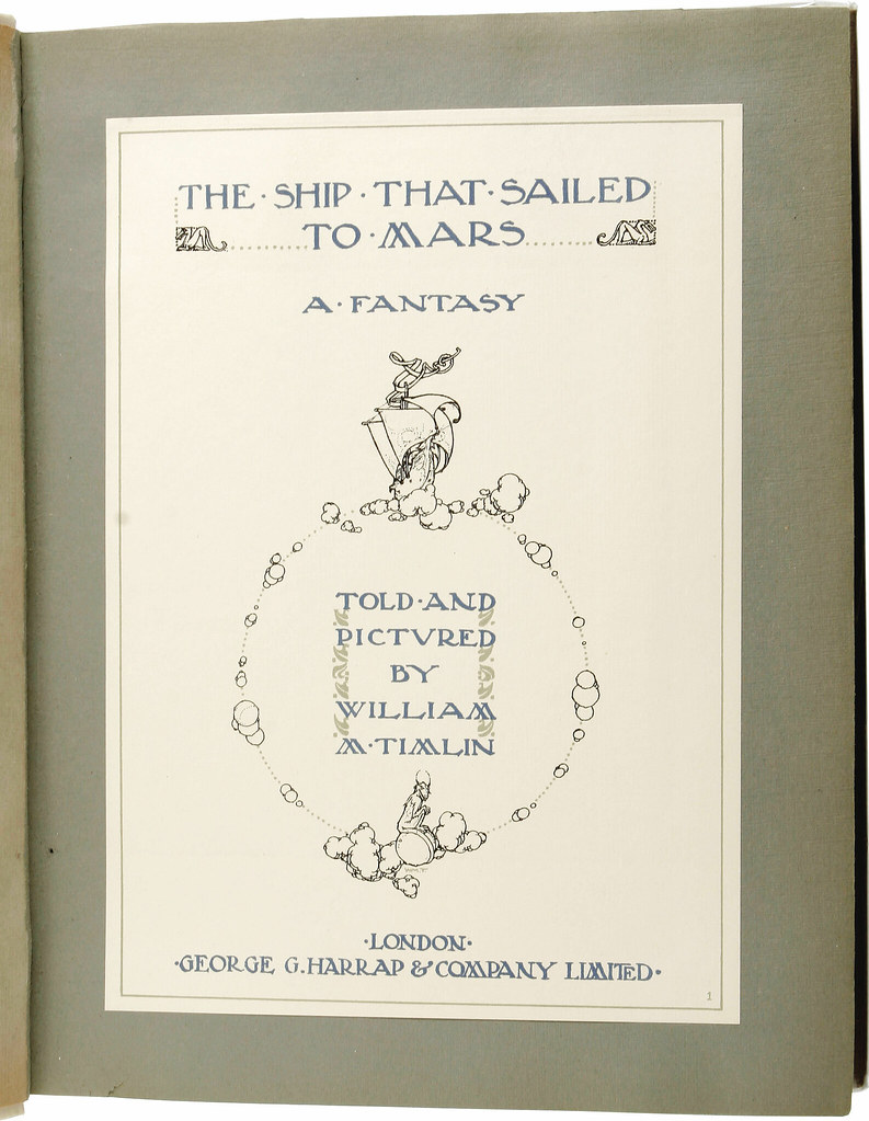 William Timlin - The Ship That Sailed To Mars, ntroduction (1923)