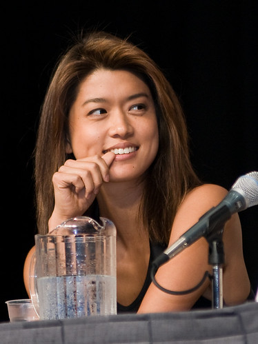 grace park who played boomer was a surprise addition to the panel she 