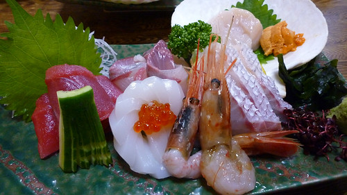 Ichiraku sashimi