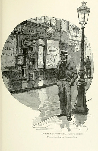 029-Un restaurante barato en la calle Narrow-Paris from the earliest period to the present day 1902