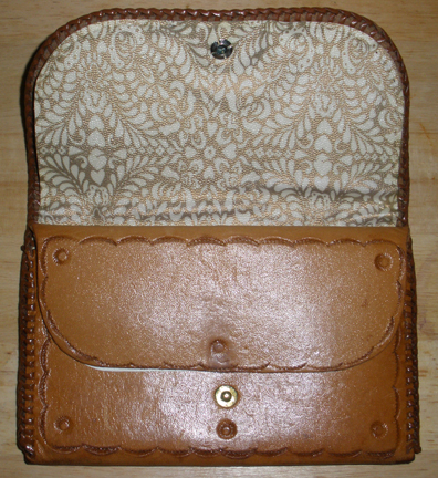 Inside Handmade Wallet