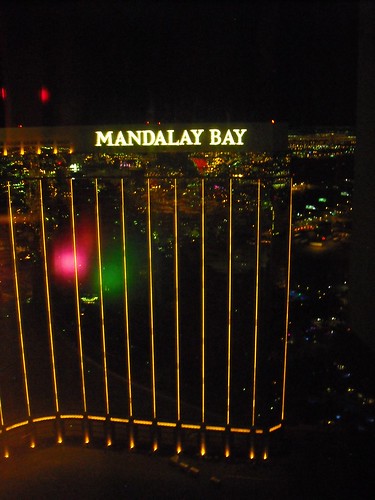 View of Mandalay Bay from Mix