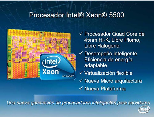Lanzamiento del Intel Xeon 5500