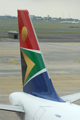 South African A319 ZS-SFI