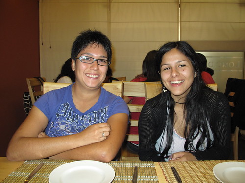 Vlads cousin Veronica and sister Nadia.