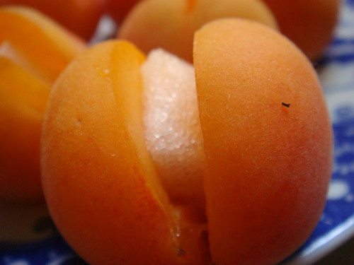 making of ... apricot dumplings
