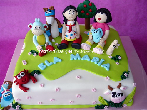 DORA AND BOOTS CAKES
