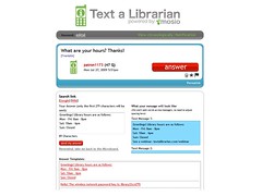 9. Text Messaging Reference - Answer Templates and SMS Character Counter by Text Messaging Reference - Text a Librarian
