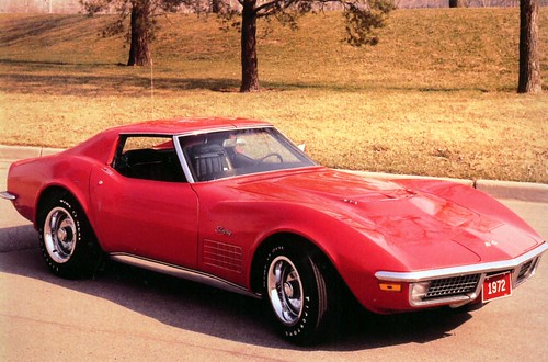 フリー画像|自動車|スポーツカー|シボレー/Chevrolet|シボレーコルベット|1972ChevroletCorvette|アメ車|フリー素材|