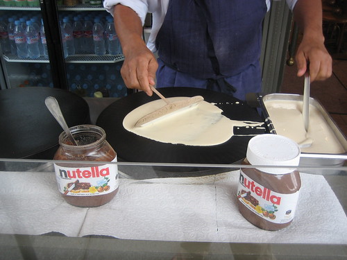 The Making of a Crepe in Paris