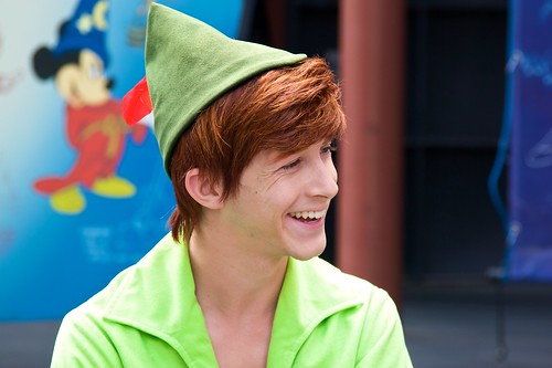 Disneyland Aug 2009 Meeting Peter Pan