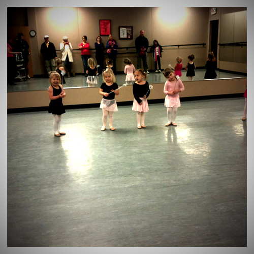 Final rehearsal for the big dance recital!