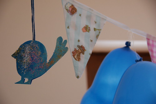 Decorations: Blue Bird