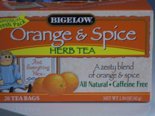 Bigelow orange and spice tea