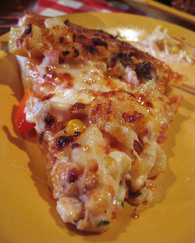 Dinner at Pizza and Chicken Love Letter