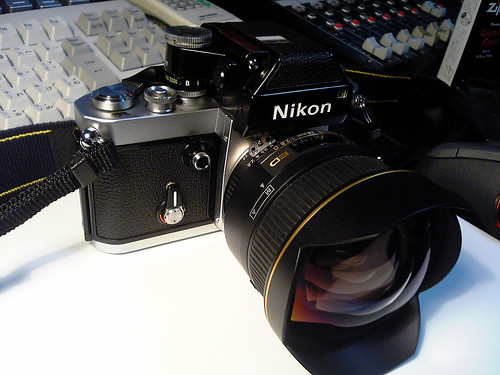 Nikon F2 Photomic with 14mm/F2.8D