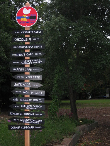 Woodstock Signpost