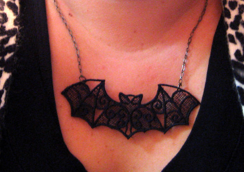 bat necklace