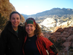 Rachel & Clare Calico Basin, Red Rocks