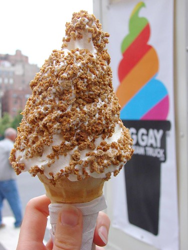 Grape Nuts Topped Ice Cream from Big Gay Ice Cream