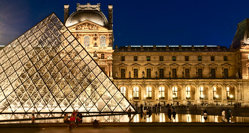 The Louvre at Night