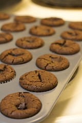 Flourless Chocoalte Mini-Cakes