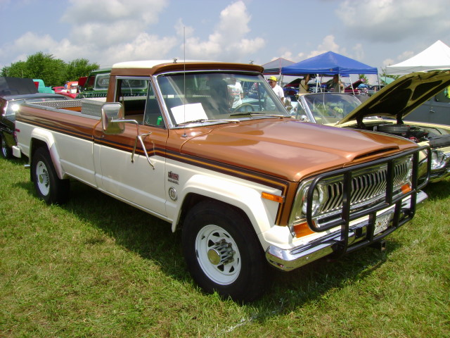 truck jeep pickup 1978 amc carshow j20 americanmotors hanoverpa chickenshow stdavidslutheranchurch
