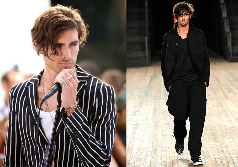 Tyson Ritter Hairstyle curly hair cuts Gives You Hell has been burning the 